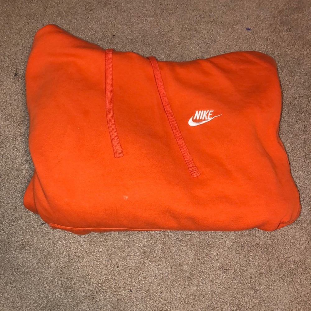 Orange Womens Nike Hoodie